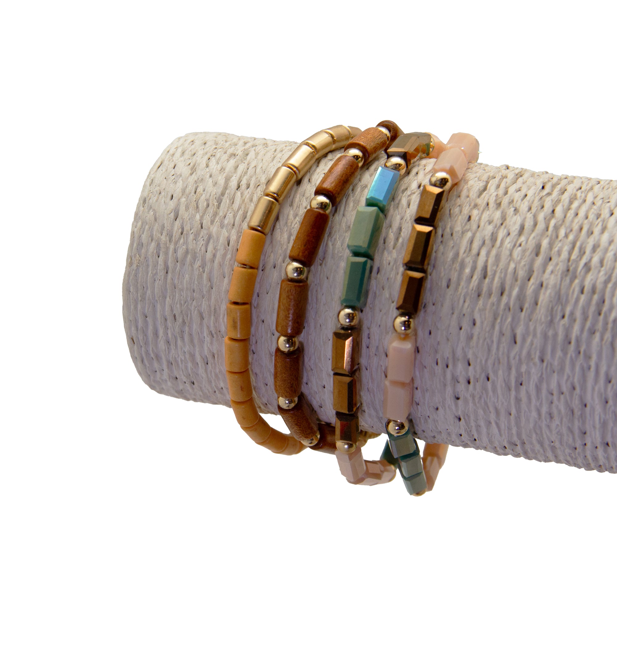 Pulseras Cafes