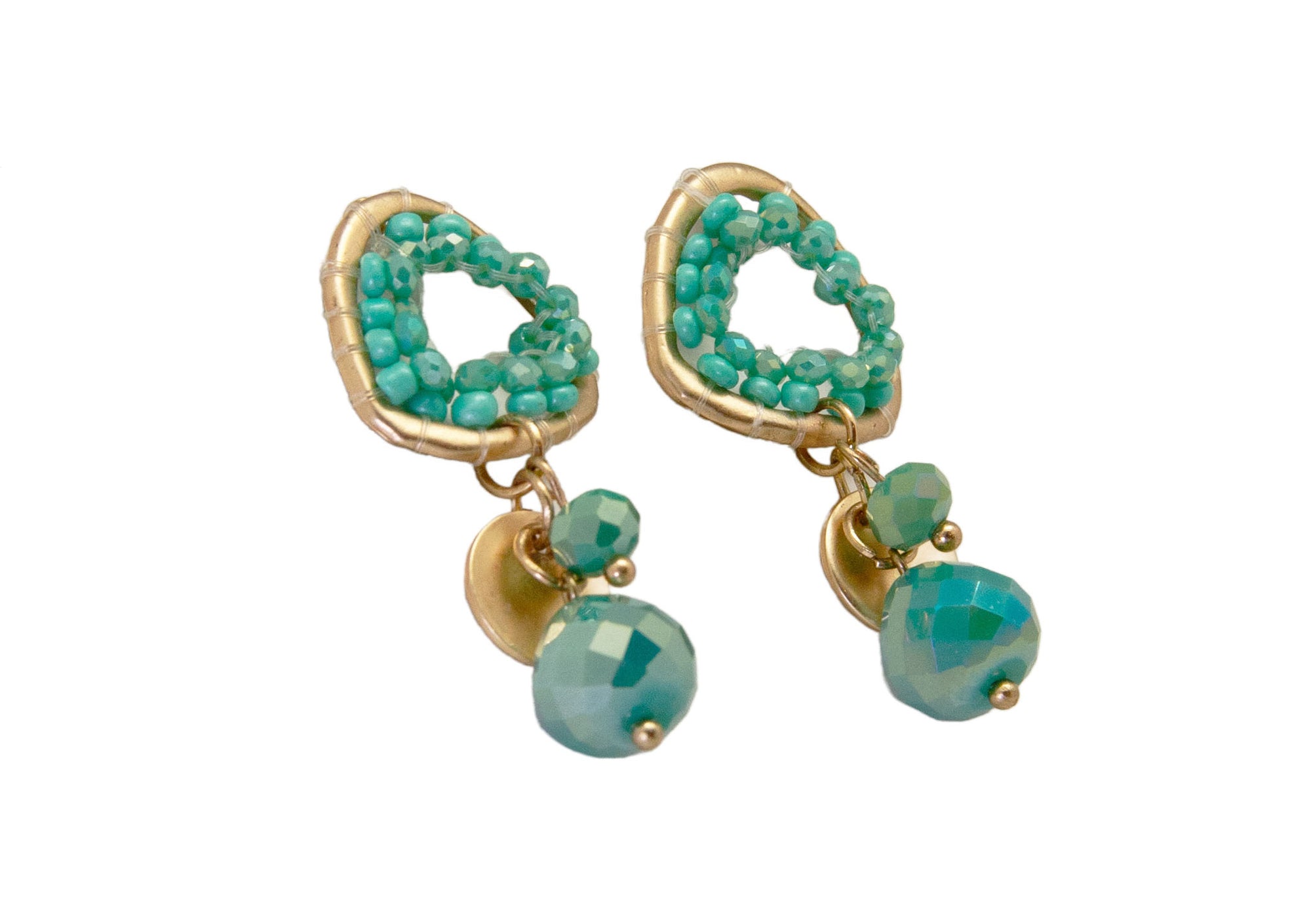 Aretes Aurora Verde