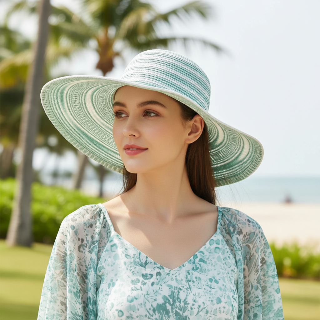Sombrero Verde Místico Playero
