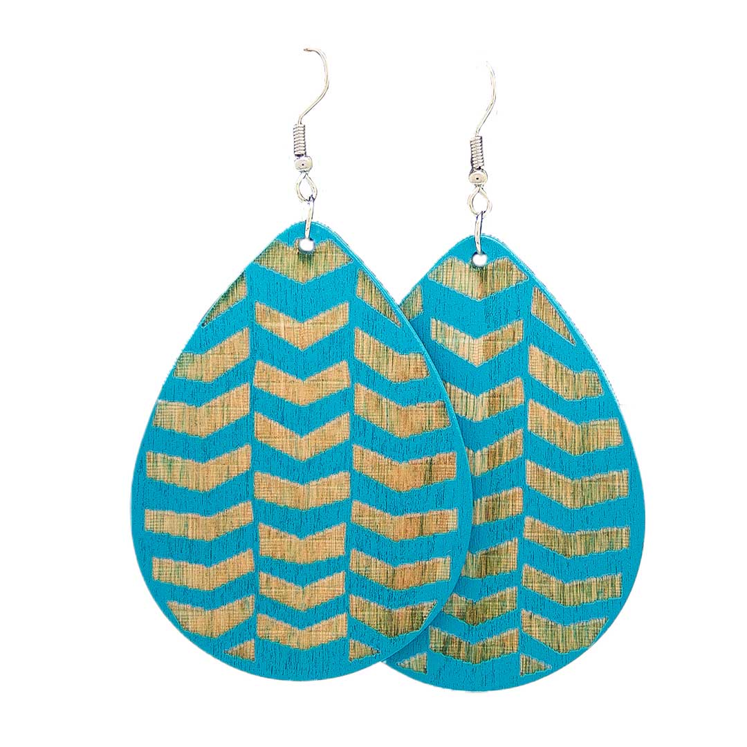 Aretes Azul Profundo