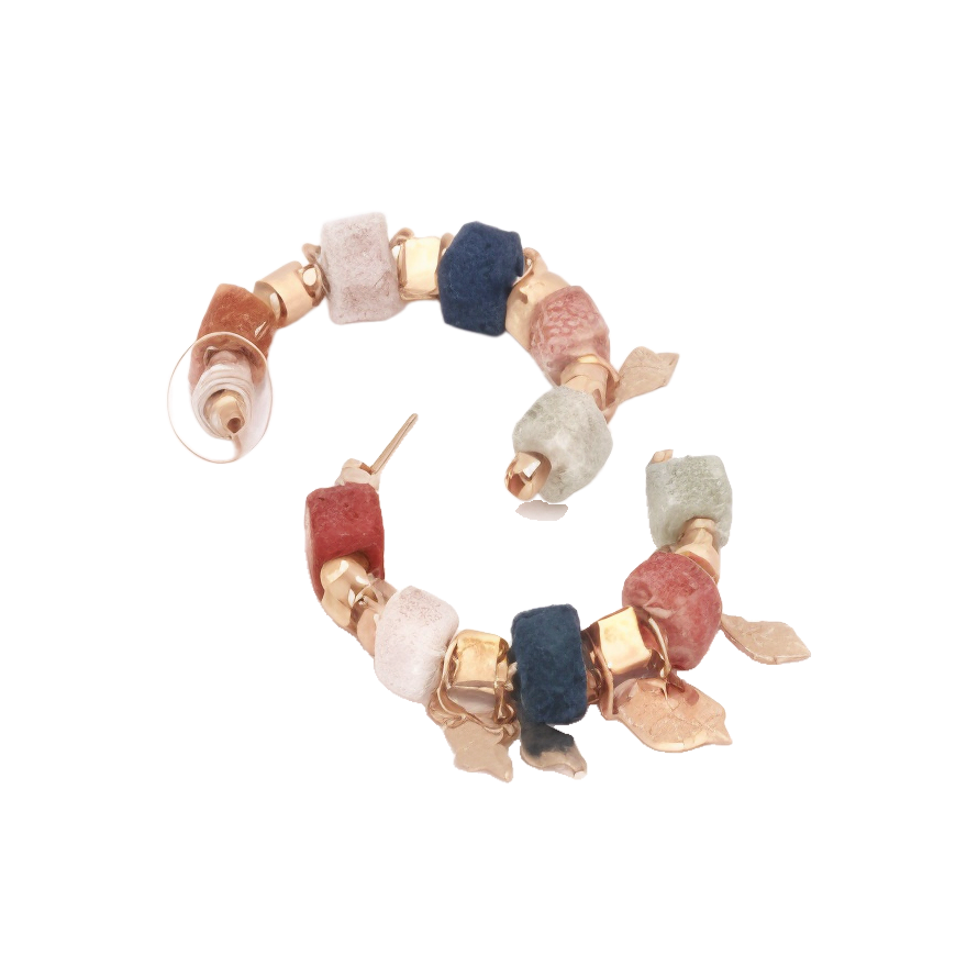 Aretes Entrelazada