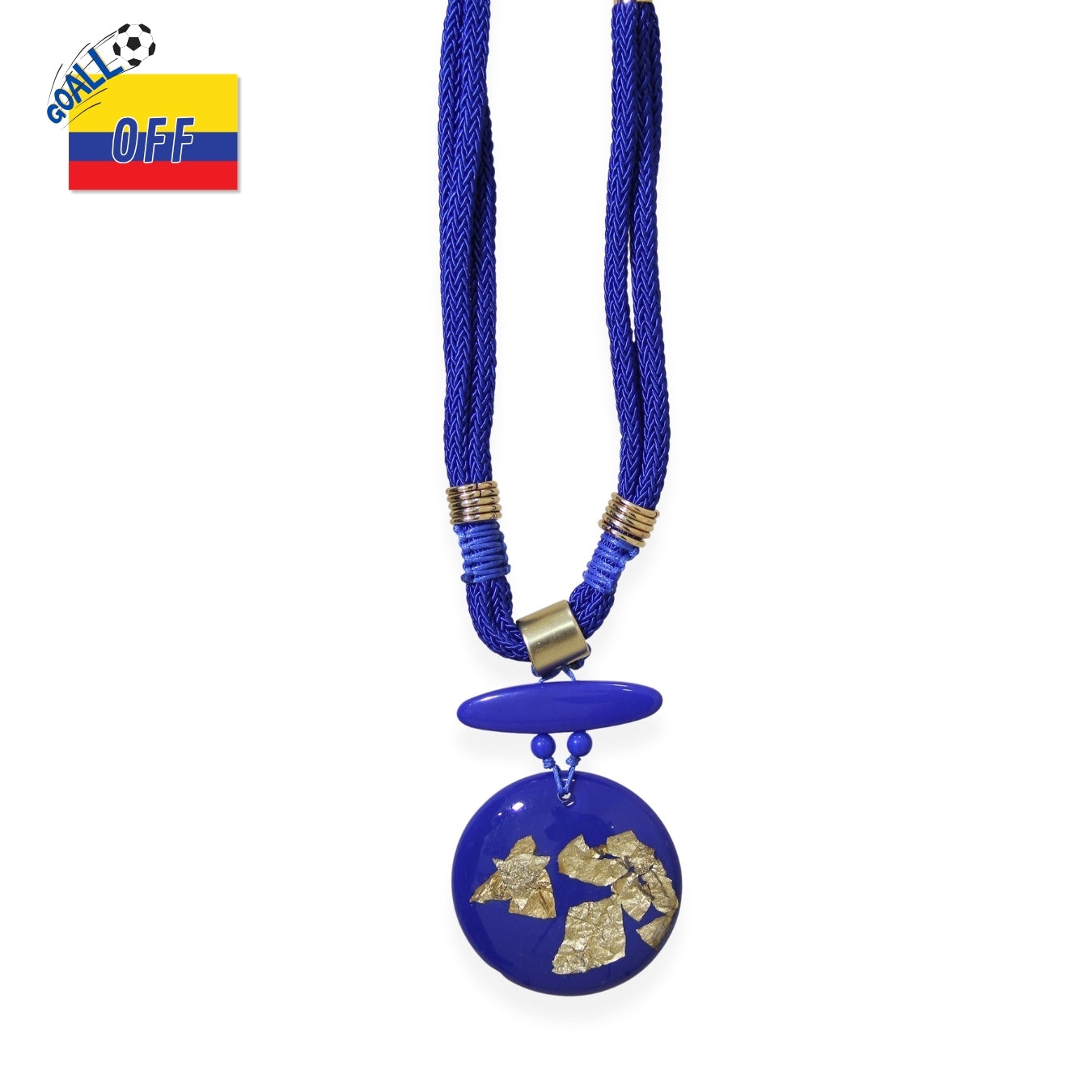Collar Cobalto Áureo