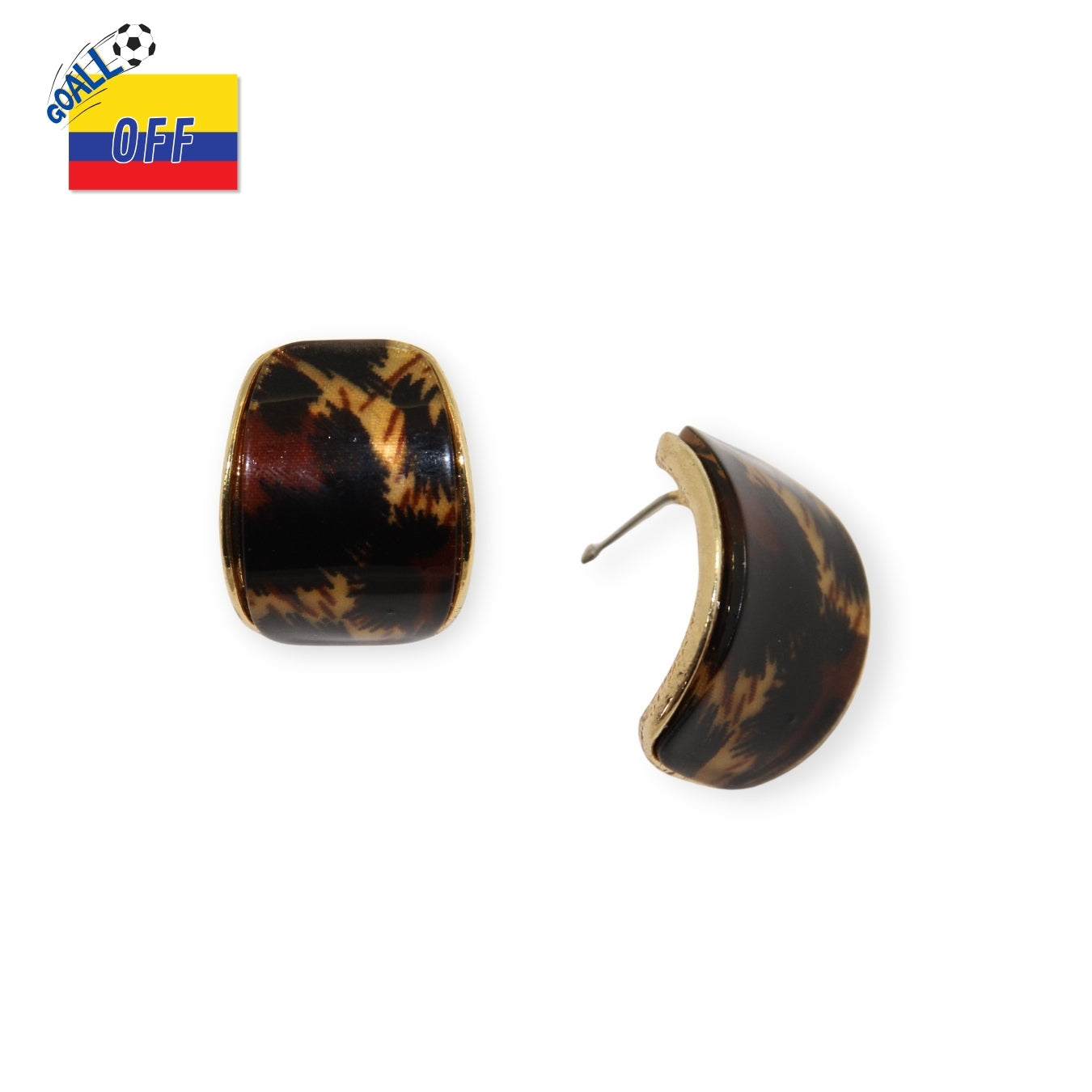 Aretes Media Luna Carey