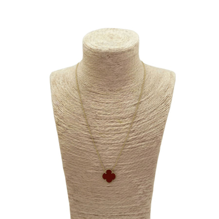 Collar Amuleto Escarlata