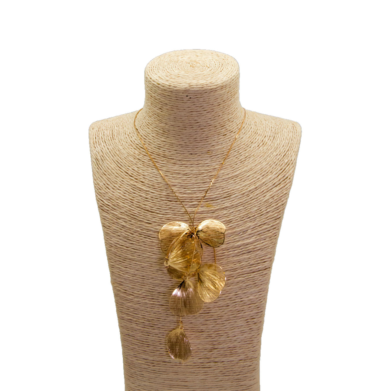 Collar "Cascada Dorada"