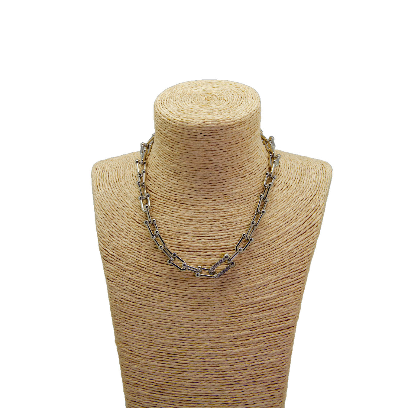 Collar "Eslabón de Plata"