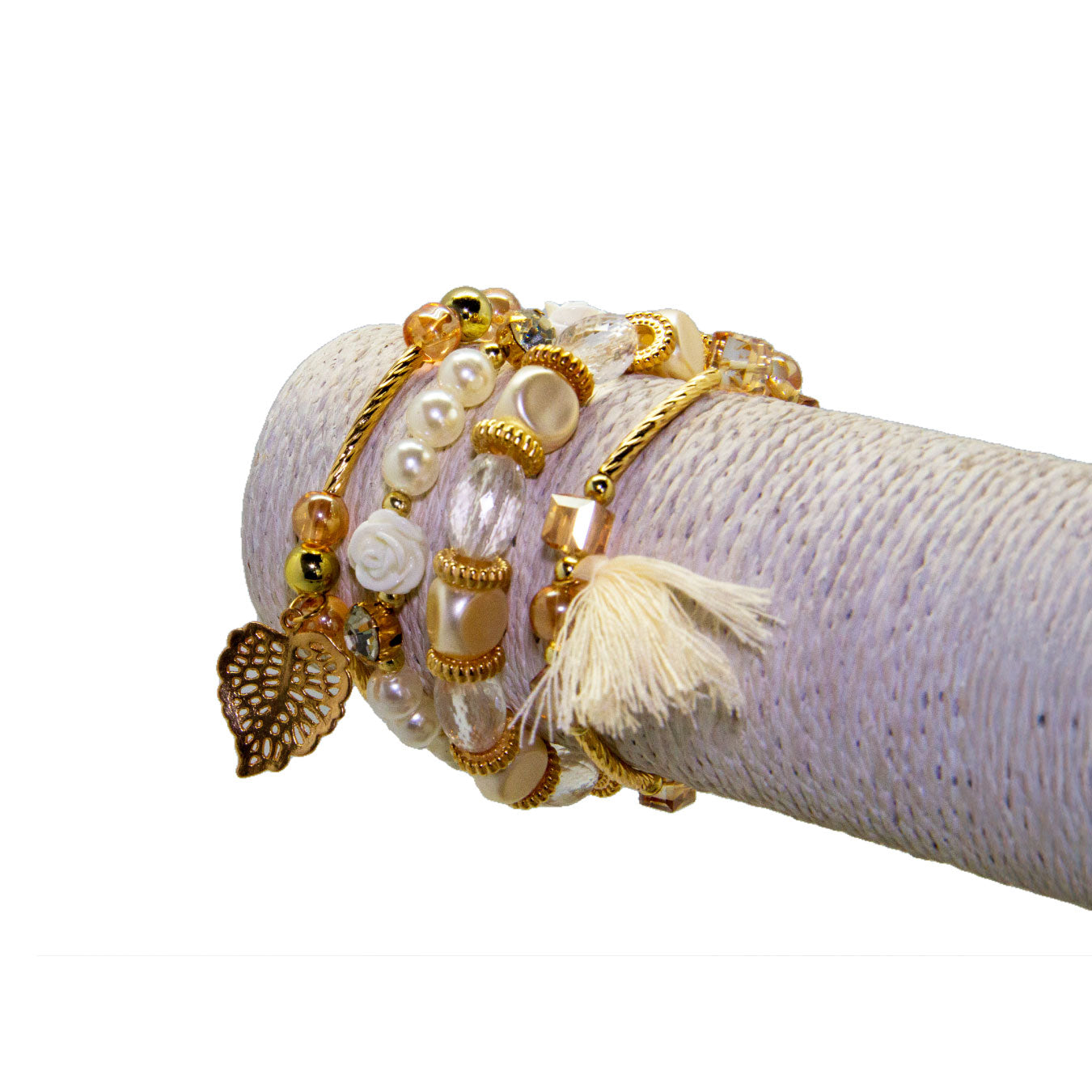 Set de Pulseras Reina de Oro