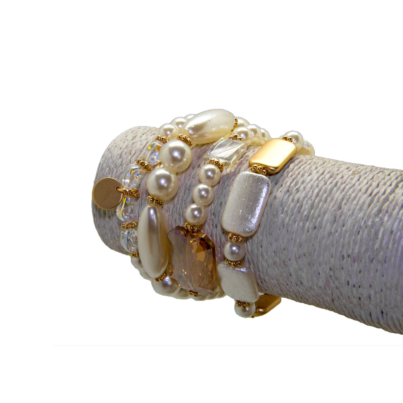 Set de Pulseras Perlas