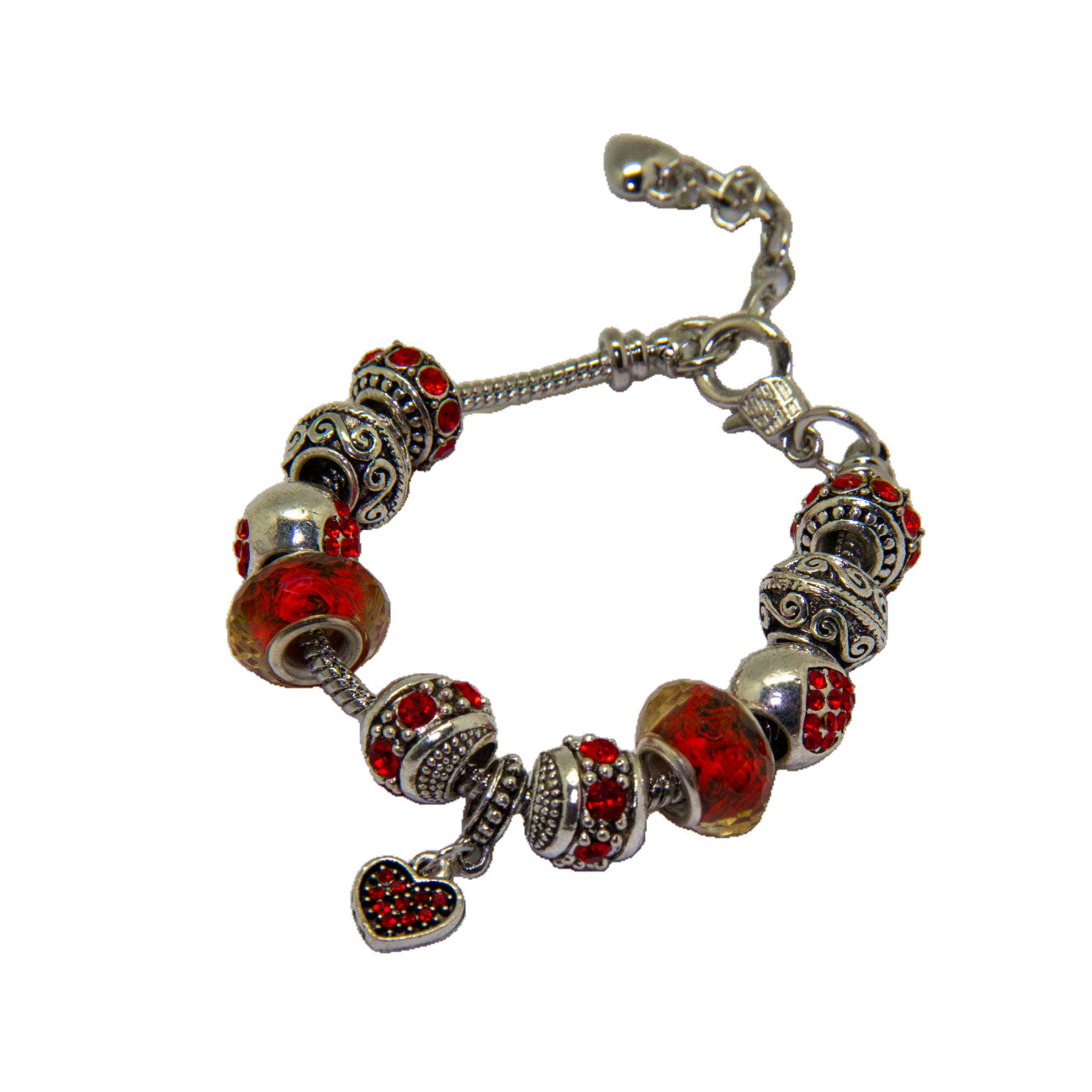 Pulsera Corazón de Rubí