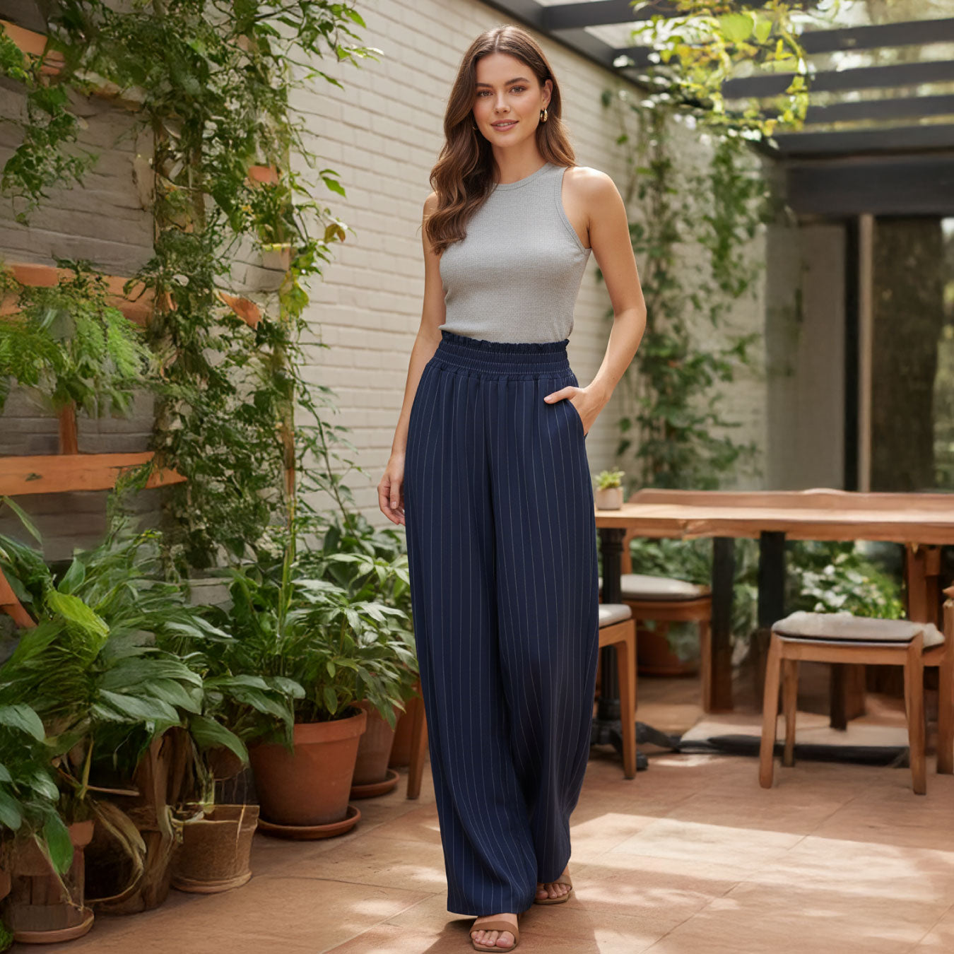Pantalon Hanna Navy