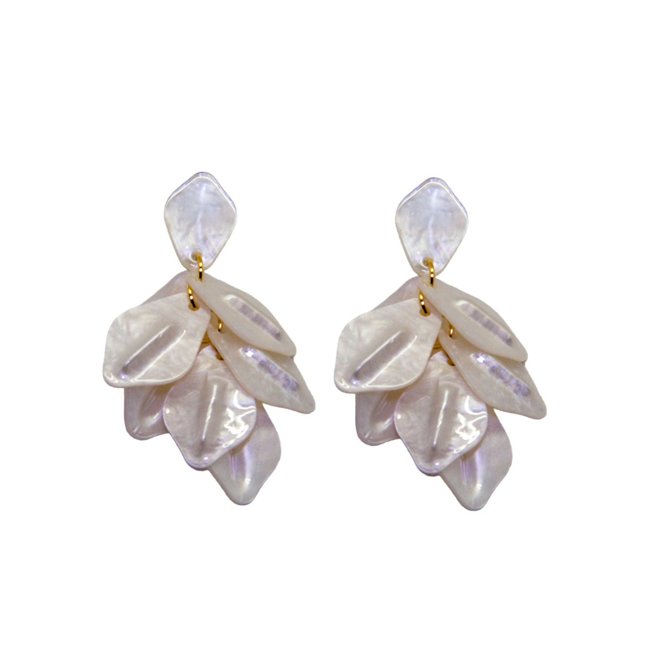 Aretes Pétalos de Luna