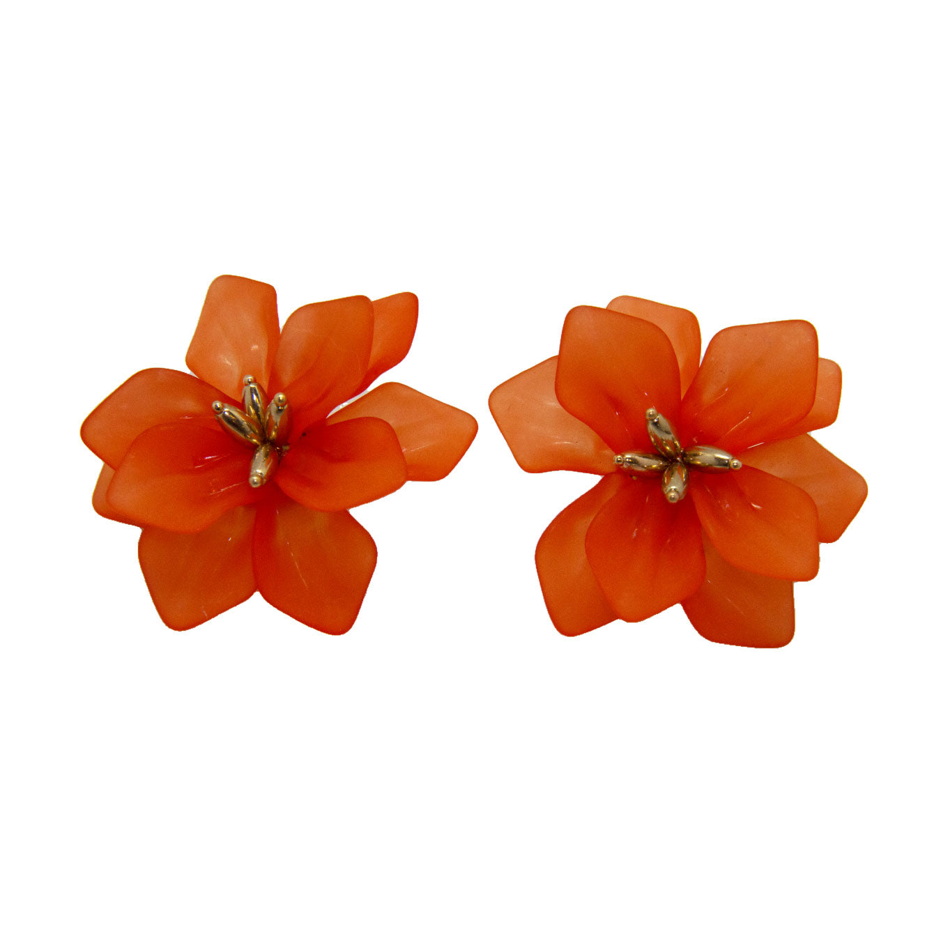 Aretes Hibisco Sunset