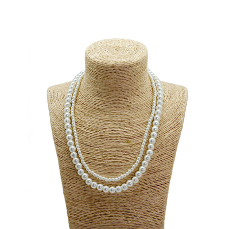 Collar Dúo de Perlas