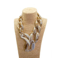 Collar Carey Vainilla
