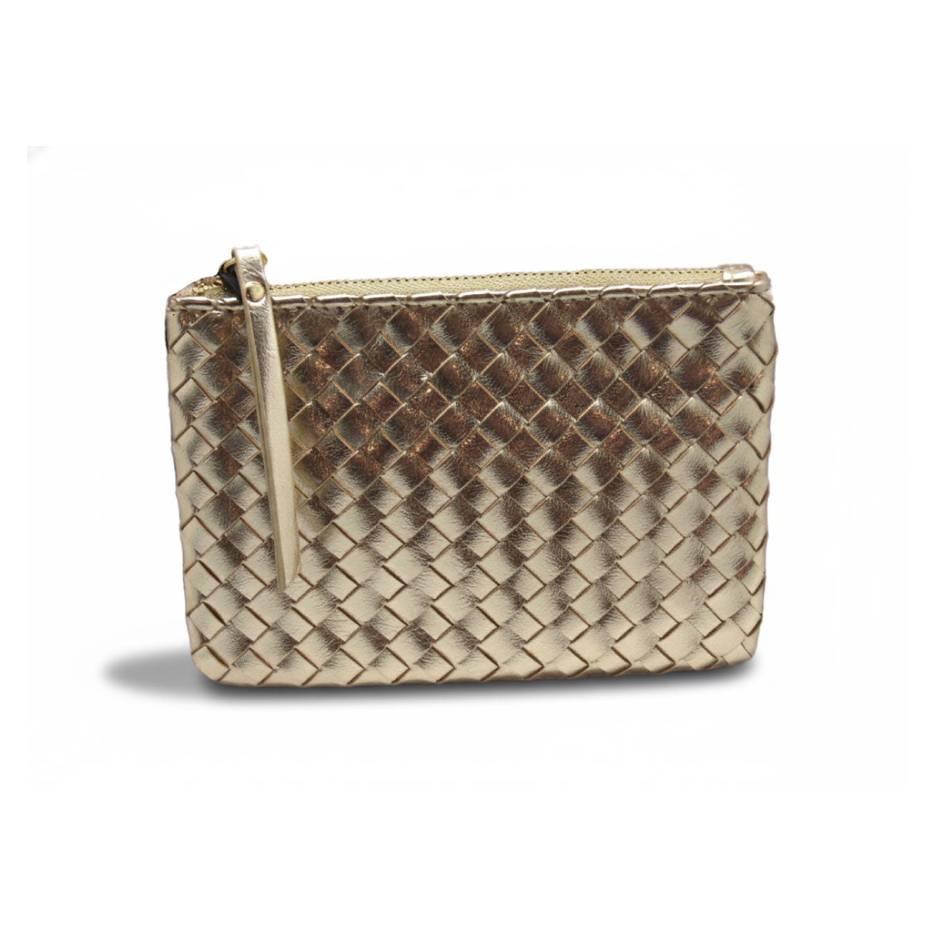 Billetera Dorado Celeste