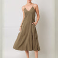 ILLA ILLA - Vestido Dama Natural
