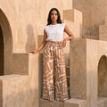 Pantalón Hanna - Abstract Beige