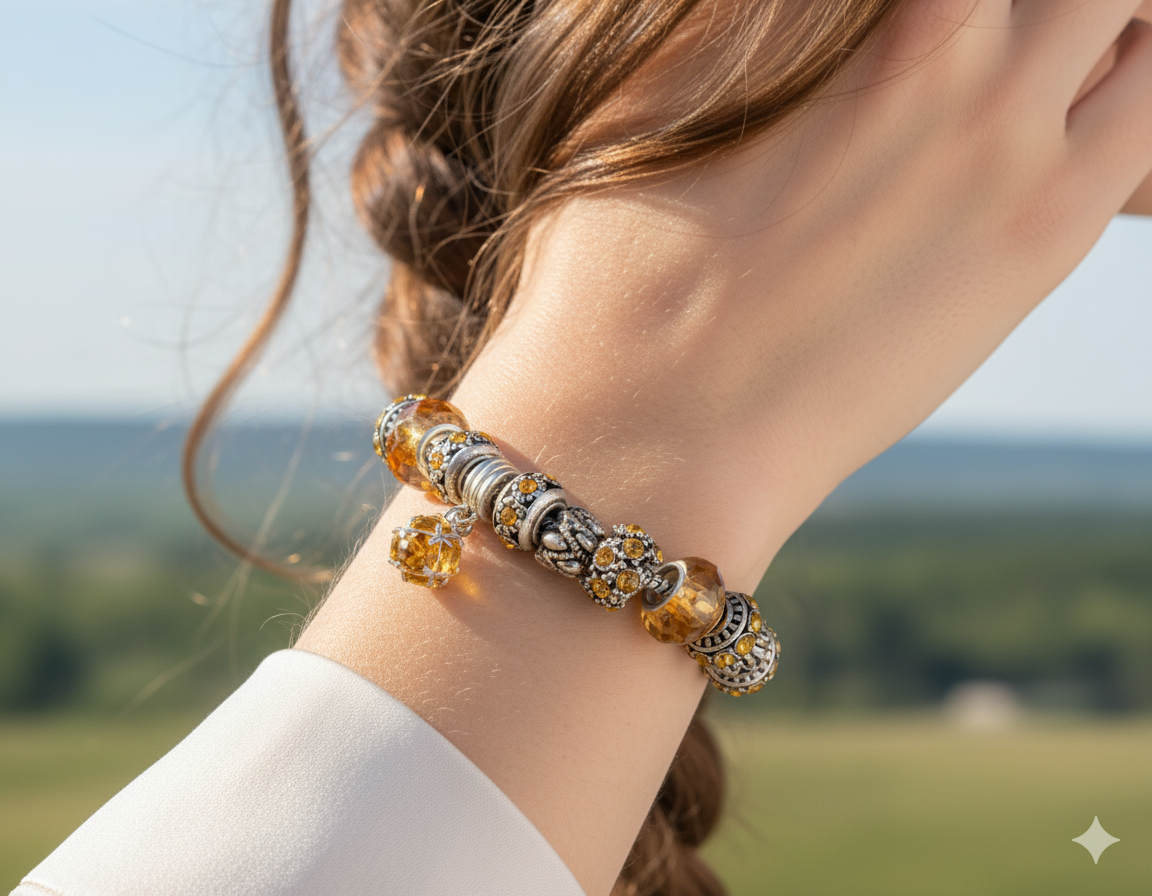 Pulsera Encanto Dorado