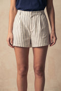 Short de Rayas Natural