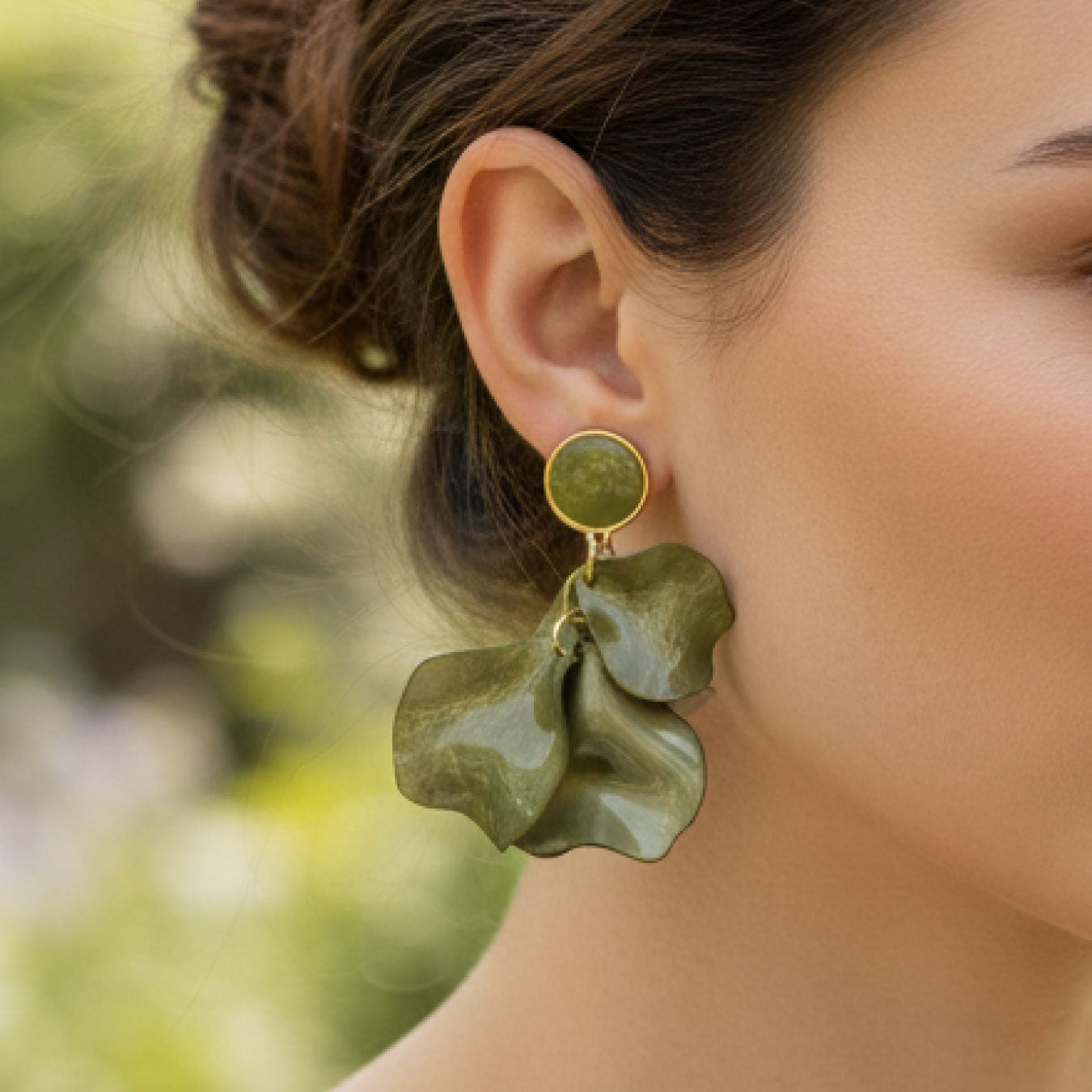 Aretes Nube de Olivo
