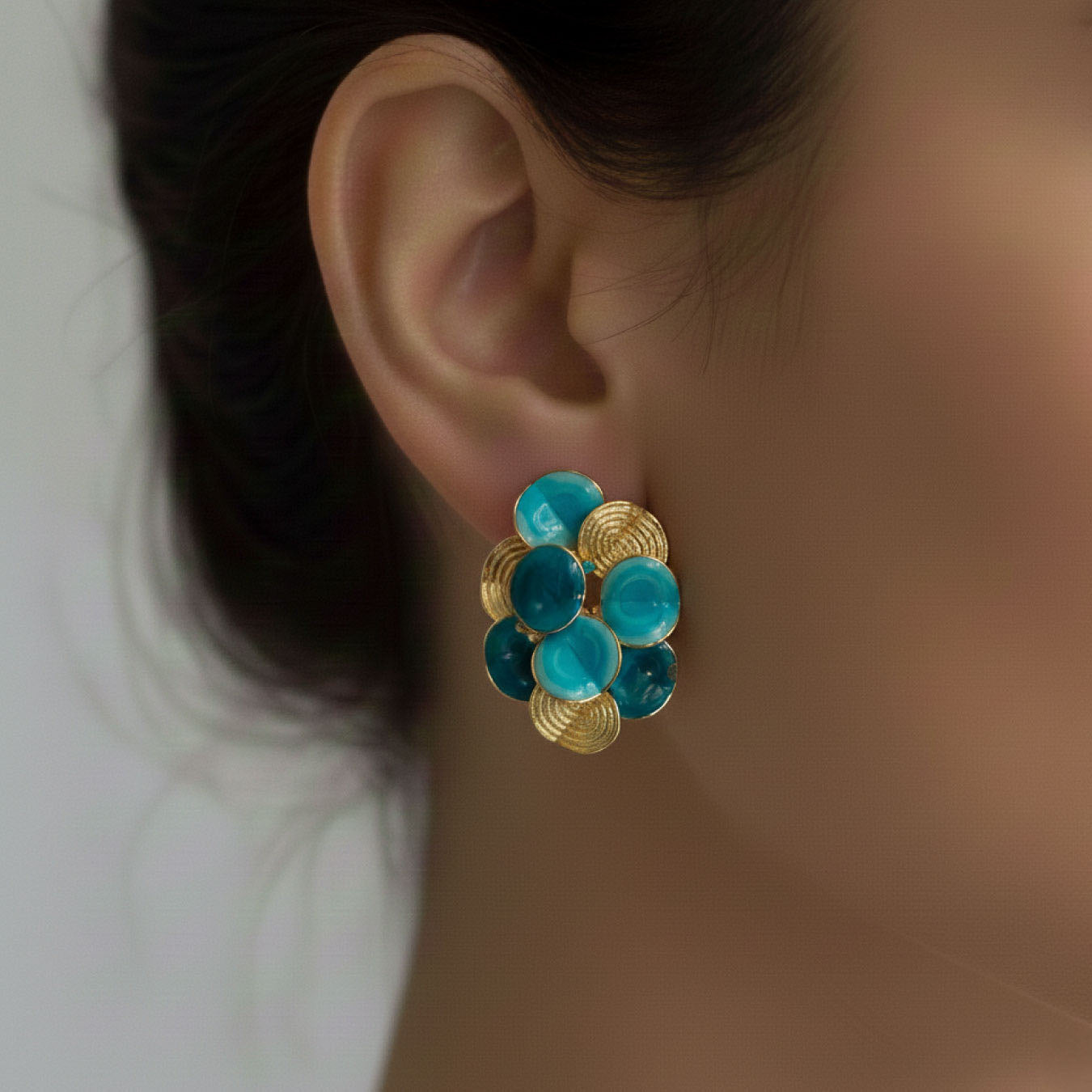 Aretes Arrecife Dorado