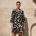 Kurta Merced - Abstract Black