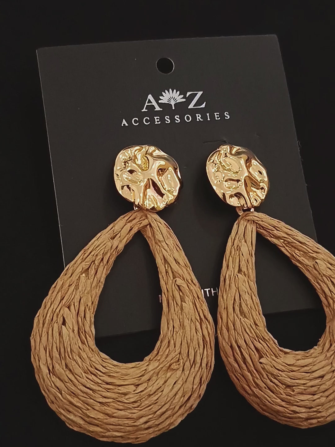 Aretes Lágrima de Arena